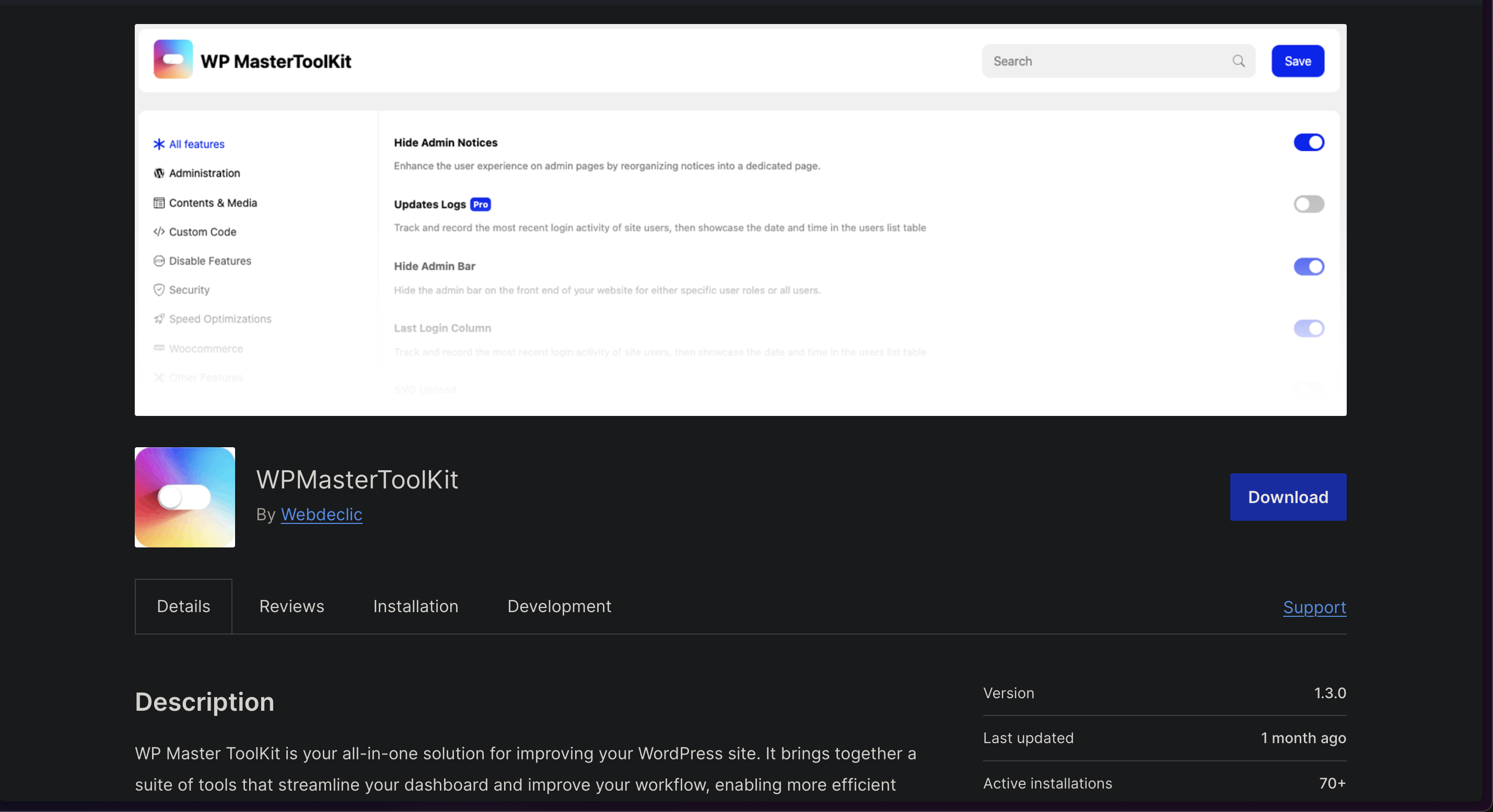 Découvrez WP Master Toolkit : L'extension WordPress tout-en-un dont vous avez besoin